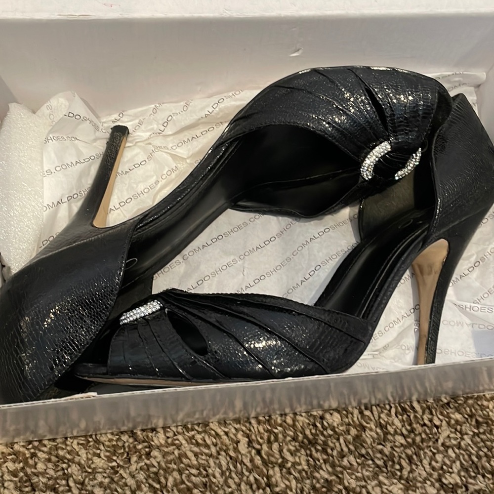 Aldo heels black